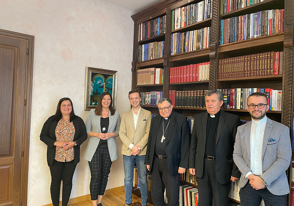 Susret vrhbosanskih nadbiskupa s redakcijom Religijskog programa BHT 1