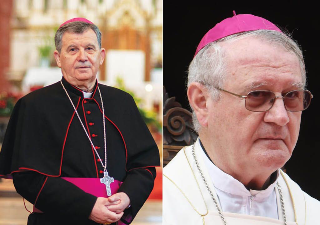 Čestitka nadbiskupa Vukšića novoimenovanom splitskom nadbiskupu